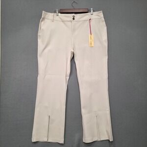 Sabrina Lauren‎ Women's Beige Perfect Fit Pants Size 20W